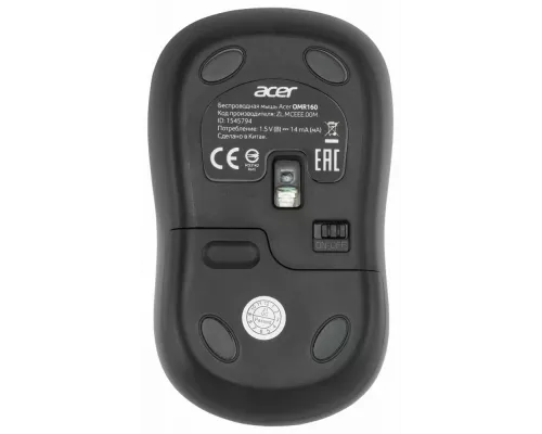 Мышь ACER OMR160 черный