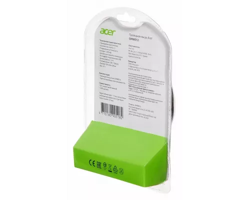 Мышь ACER OMW012 черный/красный