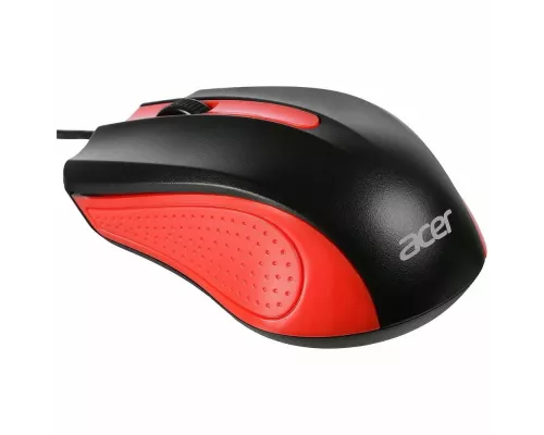 Мышь ACER OMW012 черный/красный