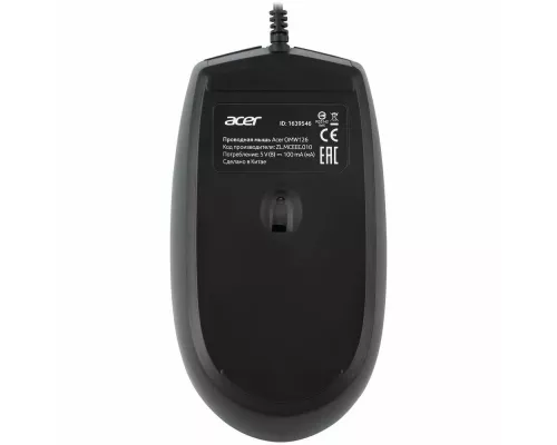 Мышь ACER OMW126 черный