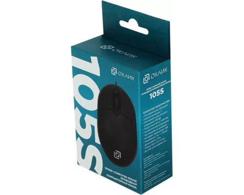 Мышь OKLICK 105S черный