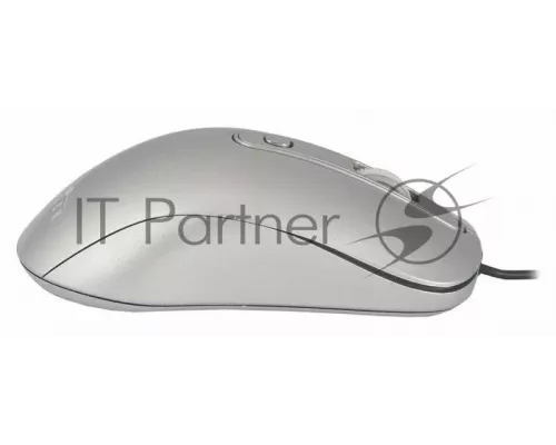 Мышь OKLICK 155M серебристый