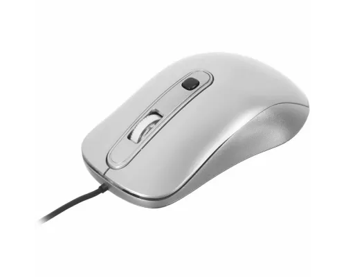 Мышь OKLICK 155M серебристый