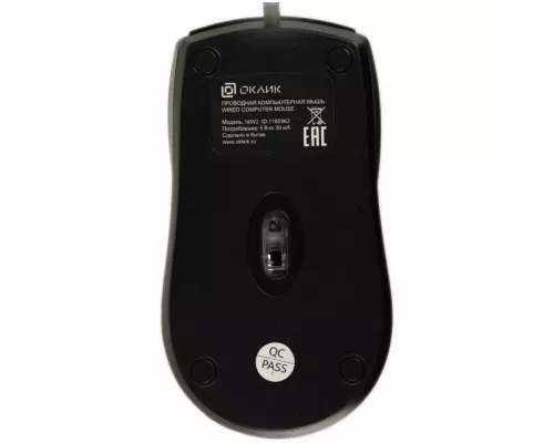 Мышь OKLICK 185V2 черный