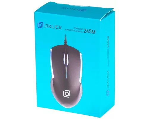Мышь OKLICK 245M черный
