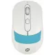 Мышь OKLICK 310MW белый/синий