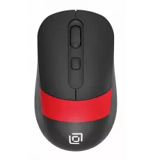 Мышь OKLICK 310MW черный/красный