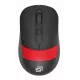 Мышь OKLICK 310MW черный/красный