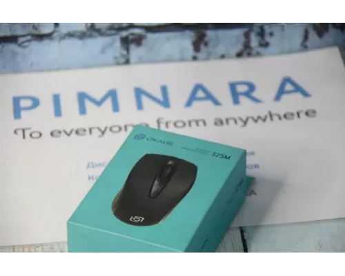 Мышь OKLICK 325M черный