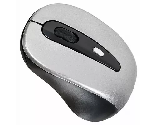 Мышь OKLICK 435MW серый/черный