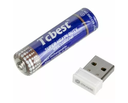 Мышь OKLICK 505MW белый