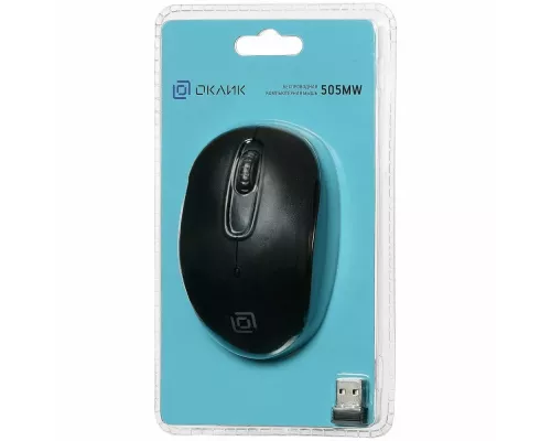Мышь OKLICK 505MW черный