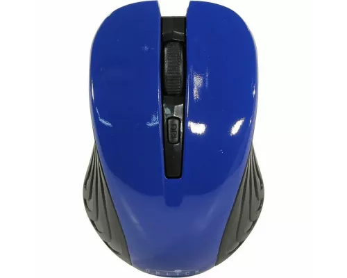 Мышь OKLICK 545MW черный/синий