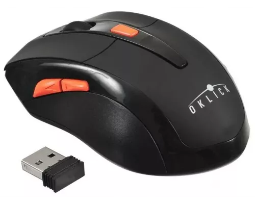 Мышь OKLICK 585MW черный