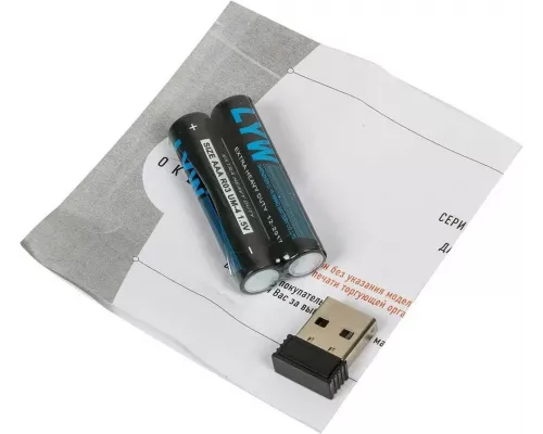 Мышь OKLICK 585MW черный