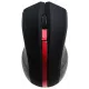 Мышь OKLICK 615MW черный/красный