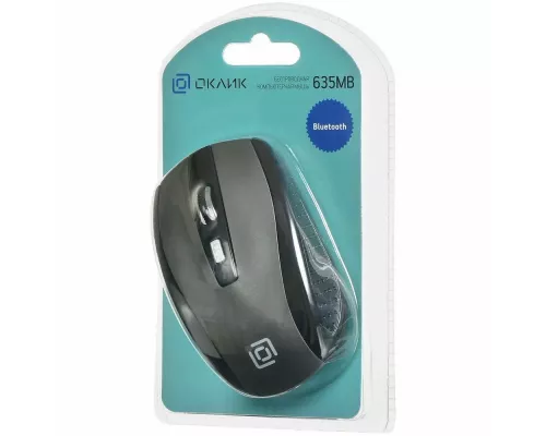 Мышь OKLICK 635MB черный/серый