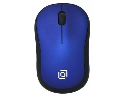 Мышь OKLICK 665MW черный/синий
