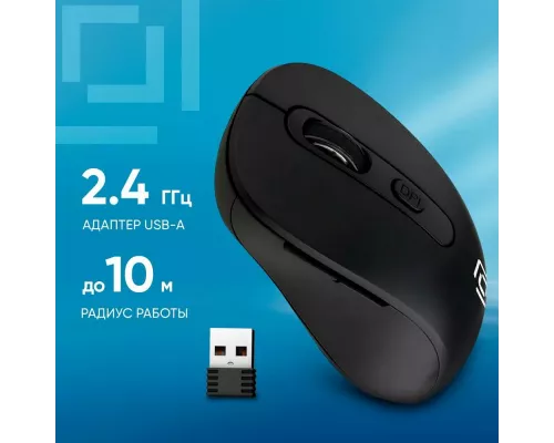 Мышь OKLICK 677MW черный