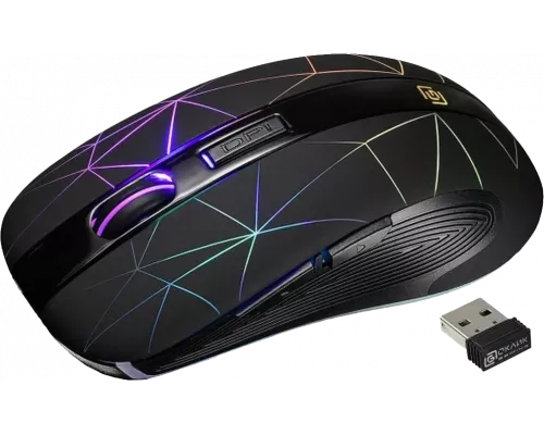 Мышь OKLICK 976GW черный