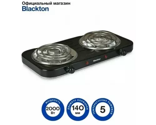 Настольная плита BLACKTON Bt HP206B черный