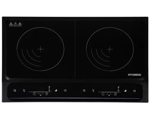 Настольная плита HYUNDAI HYC-0107 черный