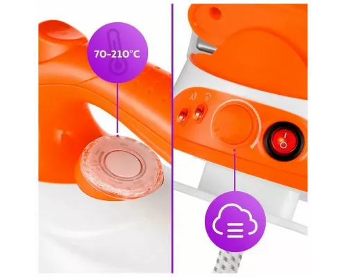 Парогенератор KITFORT КТ-9135-2 оранжевый/белый