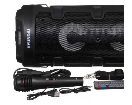 Портативная колонка HYUNDAI H-MC160 черный