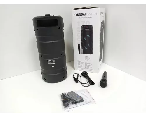 Портативная колонка HYUNDAI H-MC160 черный