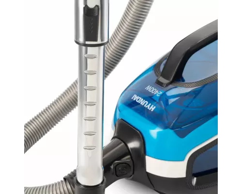 Пылесос HYUNDAI HYV-C3377 белый/синий