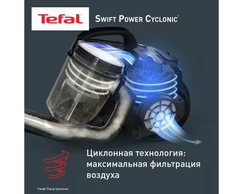 Пылесос TEFAL TW2971EA синий/черный