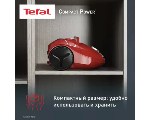 Пылесос TEFAL TW3953EA красный