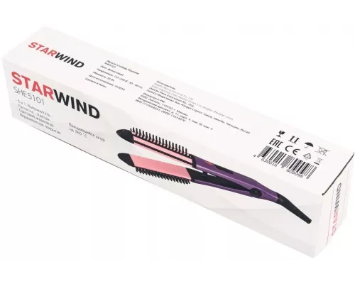Щипцы STARWIND SHE3101 фиолетовый