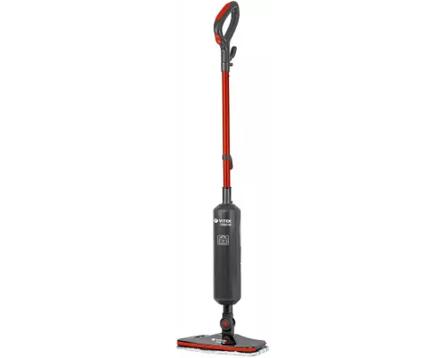 Швабра паровая VITEK VT-8188 красный/черный