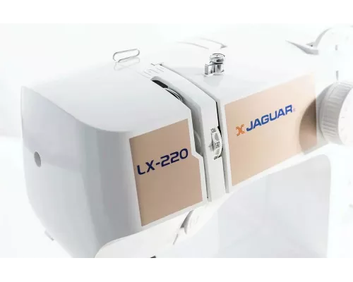 Швейная машина JAGUAR LX-220 белый/кофейный