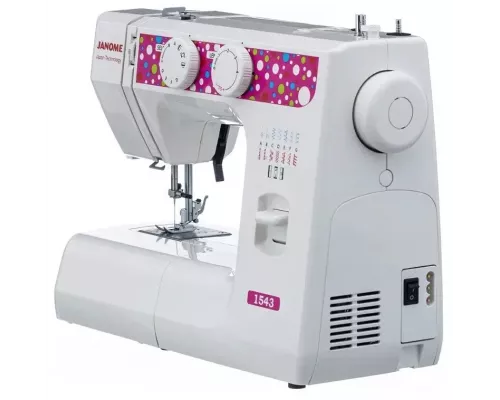 Швейная машина JANOME 1543 белый