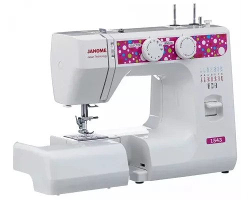 Швейная машина JANOME 1543 белый
