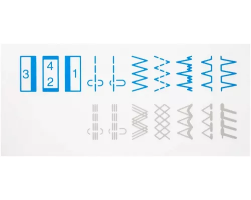 Швейная машина JANOME S-17 белый