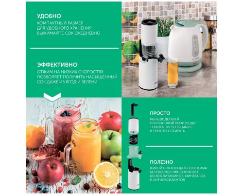 Соковыжималка SCARLETT SC-JE50S59 белый