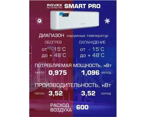 Сплит-система ROVEX PRO RS-12PXI6