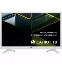 Телевизор LEFF 24H691T белый