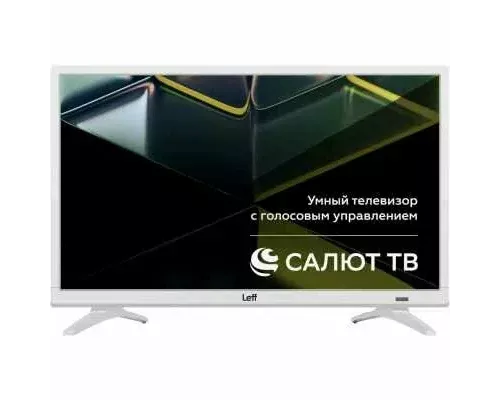 Телевизор LEFF 24H691T белый
