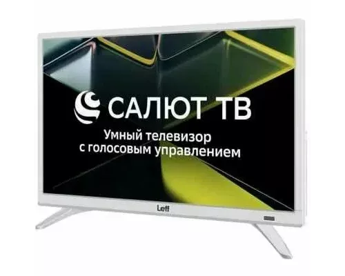 Телевизор LEFF 24H691T белый