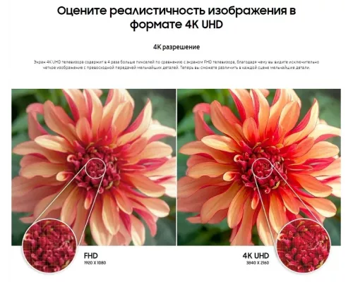 Телевизор SAMSUNG UE65AU7002UXRU