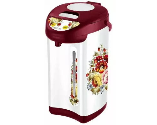 Термопот ECON ECO-400TP белый/красный рисунок