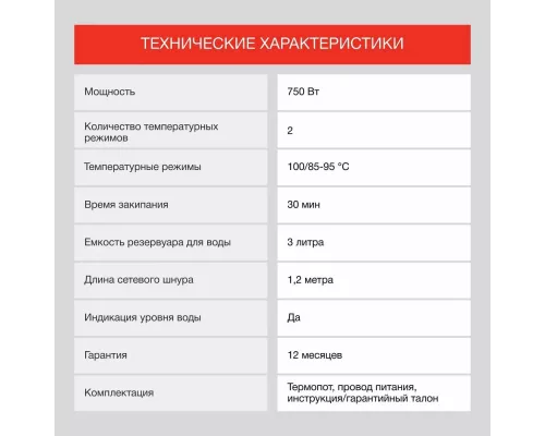 Термопот STARWIND STP1131 белый