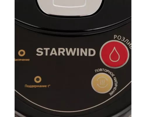 Термопот STARWIND STP2251 черный/серебристый