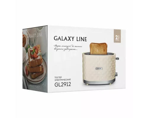 Тостер GALAXY LINE GL 2912 бежевый