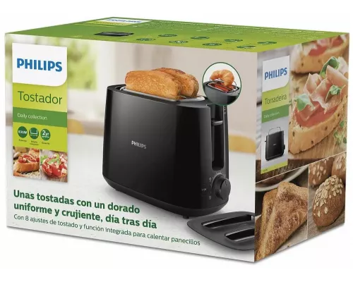 Тостер PHILIPS HD2582/90 черный
