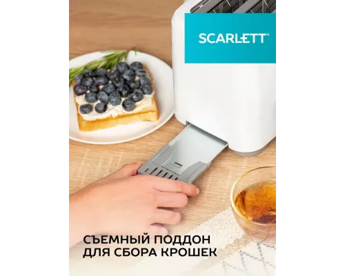 Тостер SCARLETT SC-TM11019 белый